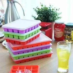 미끄럼 방지 컬러 실리콘 얼음틀 아이스트레이