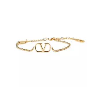 [발렌티노]26SS 발렌티노 브이로고 시그니처 여성 팔찌 J0F84MET CS4