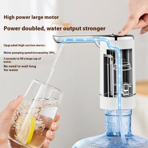 휴대용 물병 펌프 USB 충전 전기 식수 캠핑 여행 홈 오피스