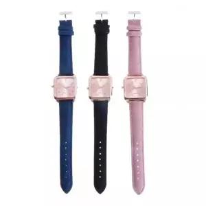 [골드스마일]bns 아날로그 사각 메탈 패션 빈티지 쿼츠 손목 시계