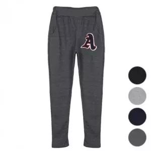 [콩심팥심]여성용 허리밴드 와이드 부츠컷 트레이닝 팬츠 조거 바지 데일리 룩