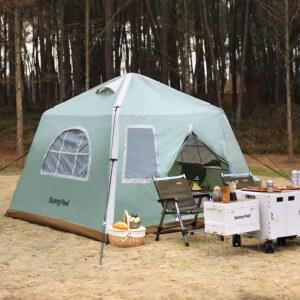 샤크팡 그늘막 캠핑 인용 에어돔텐트 에어텐트 원터치 감성 대형