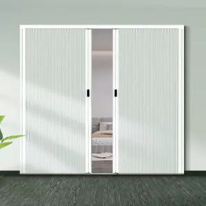 (가로88 세로263)자바라 슬라이딩 도어 보일러실문