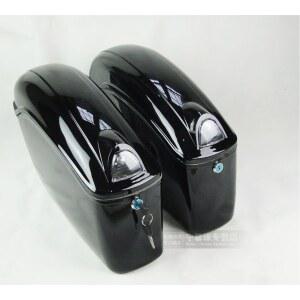 샤크팡 슈퍼커브 트렁크 배달통 사이드 바이크 사이드박스 수납 안장 무등대 새들백 방수