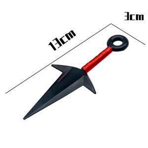 7개/세트 애니메이션 나루토 코스프레 무기 쿠나이 수리검 플라스틱 액세서리 피규어 소품 컬렉션 어린이