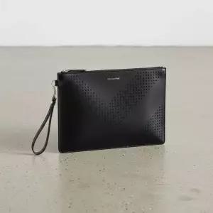 루이까또즈 LOUIS QUATORZE 남성 가죽 클러치백 블랙 MM1AH01BL