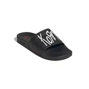아디다스 x 콘 아딜렛 슬라이드 슬리퍼 블랙 IH3753