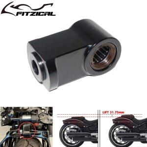 쇼바 오토바이 리어 리프트 쇼크 익스텐션 마운트 익스텐더 할리 소프테일 로우 라이더 팻 밥 FXFB 브레이크아웃 스포츠 글라이드 2018 23 용 1 25 인치