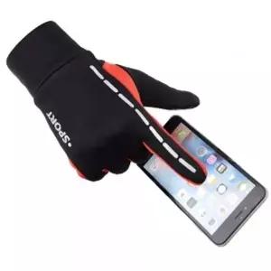 [골드스마일]겨울 운동 장갑 레드 겨울장갑 스마트폰터치장갑