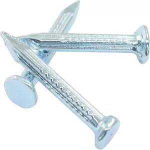 호르디온 100pcs 하드웨어 못 0.79인치 탄소강 시멘트 콘크리트 벽돌 목공 그림 걸이용 석조