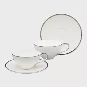 한국도자기 신혼부부 커피잔 2인 선물 세트 플라티노 누보 찻잔