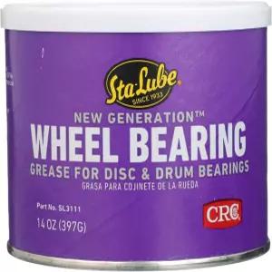 Sta-Lube SL3111 디스크 및 드럼 브레이크용 차세대 휠 베어링 그리스 - 14 wt. oz.