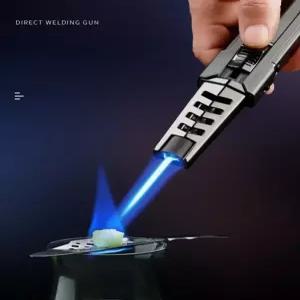 호신용 라이터 토치 바베큐 용접 고화력 터보라이터 검은색