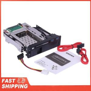 듀얼 베이 3.5인치 SATA III 하드 드라이브 HDD & SSD 트레이 캐디 내부 모바일 랙 인클로저 도킹 스테이션