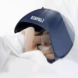 수면텐트 암막 침대 인용 차광 용 실내 베드 커튼 바람막이 접이식 차단