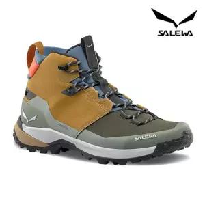 살레와 남성 푸에즈 2 미드 PTX 파워텍스 등산화 골든브라운/쉐도우