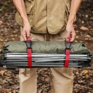 ( )100cm 캐리어 캠핑 스트랩 고정 벨트 수화물 트렁크 장작 배달 수레 하이킹용