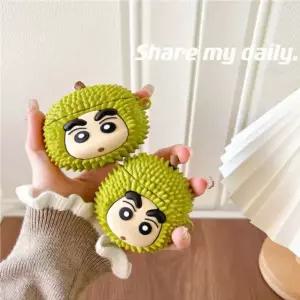 갤럭시 버즈3 버즈3프로 FE3 케이스 짱구 두리안 귀여운 키링 커버