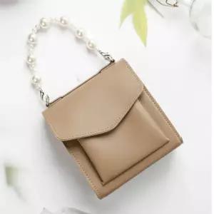 좋은 진주 핸드 스트랩 스퀘어 쉐입 미니 크로스백 M2173