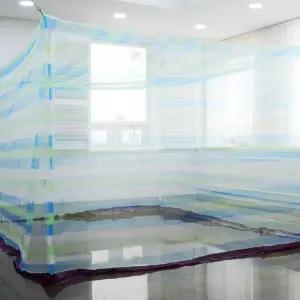 [골드스마일]사각 모기장 침대 캠핑 포켓 와석