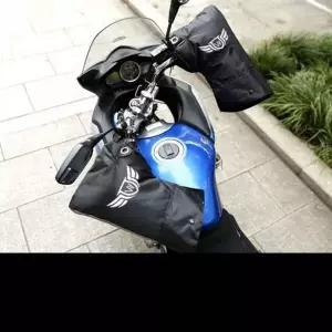 오토바이 겨울용 방한 핸드커버 보온 글로브 바람막이 장갑