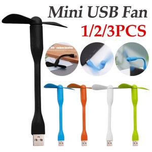 보조배터리 노트북 컴퓨터용 휴대용 미니 USB 선풍기, 여름 여행 냉각 가제트, 휴대폰 USB 팬, 1-3