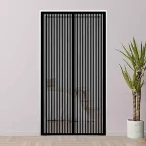 자석 모기장 문 틈새 방충 네트 실외기