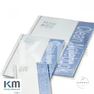 브이앤맥 크린룸용 스프링노트 A4 크린룸 학습 자료 A4 문서 정리 브이앤맥
