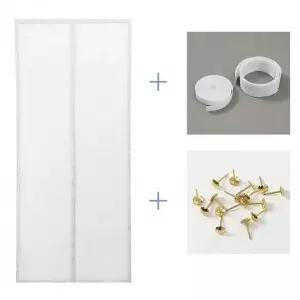 모기 문틀 자석 모바일 자가설치 모기장