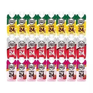 닥터유 프로 단백질 드링크 3종 24개 (초코,바나나,딸기) 250ml