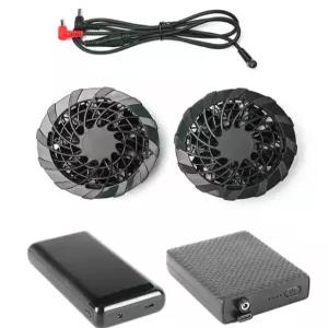 선풍기옷 조끼 여름 USB 24V 악세사리 배터리 팬(1)
