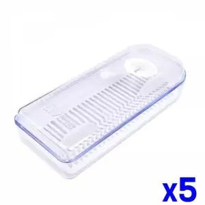 [골드스마일]WL 투명 수저함 아크릴2호 x5개 수저꽂이 수저케이스