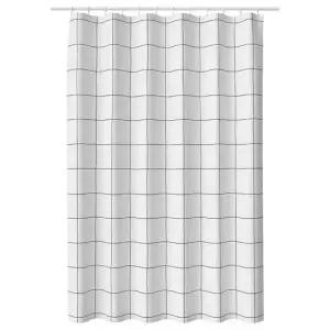 이케아 JAMTSTARR 옘트스타르 샤워커튼 180x200cm 방수커튼