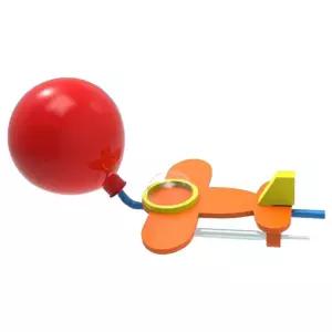 과학실험 부력 풍선 공기압 비행기 만들기 10인용/ 학교기관 돌봄교실 학습완구