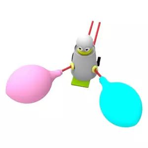 탐구과학 작용반작용 풍선자동차 만들기 5인용/ 교과실험 DIY키트 체험수업 학습완구