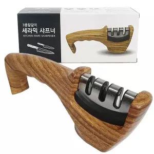 3종칼갈이 고급형 연마 영스타 숫돌 샤프너 세라믹