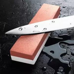 [골드스마일]숫돌 H01 받침대 숯돌 양면 칼연마 칼갈이 LUAZ