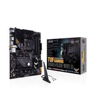 ASUS TUF 게이밍 B550-PLUS WiFi II AMD AM4(3세대 라이젠 ) ATX 마더보드(PCIe 4.0, 6, 2.5Gb LAN, BIOS 플래시백, USB 3.2 2세대, 주소 지정 가능한 2세대 RGB 헤더 및 아우라 동기화)
