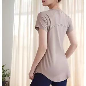 엔시크 여성 롱 힙커버 요가복 테스복 요가 상의