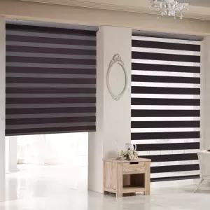 베란다 블라인드 거실 사무실 베이직 콤비 가로95X세로210cm 원플러스원