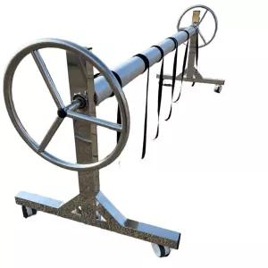 수영장 방수포 커버롤러 필름 대형 커버 천공 야외 덮개