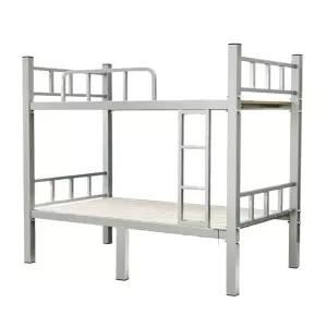 조립형 이층침대 퀸사이즈 철제 프레임 원룸 블랙 어두운색 공간활용 메탈