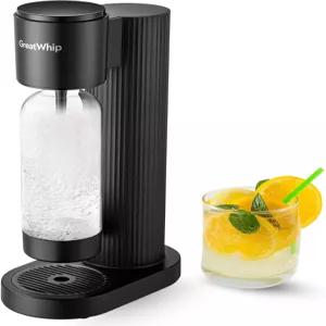 탄산수 제조기 탄산음료 스트리밍 기계 1L 병 스크류 인 60L CO2 제조기(포함되지 않음)와 호환되는