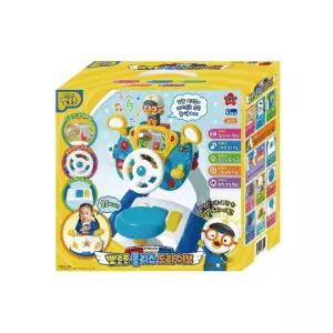 의자있는 뽀로로 경찰차 운전놀이세트 손자선물 어린이집