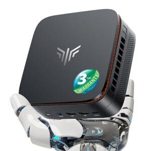 KAMRUI Pinova P1 미니 PC, AMD Ryzen 4300U 컴퓨터(비트 N150/3500U, 최대 3.7GHz), 16GB RAM 1TB M.2 SSD 마이크로 데스크톱 트리플 4K 디스플레이 지원| 듀얼 WiFi | BT| 비즈니스 홈용 이더넷