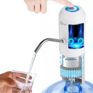 쿨웨이 갤런 병 전기 펌프 필터 - 캠핑 야외 가정 및 사무실용 휴대용 물 디스펜서 5 물병 포함