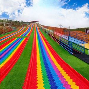 무지개활주로 사계절 미끄럼틀 썰매 놀이동산 바닥재 오락장비