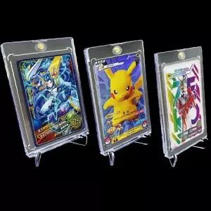 수집카드 보호 전시용 투명 자석식 하드케이스 슬리브 앨범형 소장품 안전보관