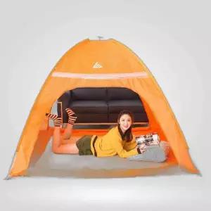 런웨이브 원터치 양문형 겨울 보온 난방텐트 양문형난방텐트 실내텐트 침대방한텐트 9-10인용