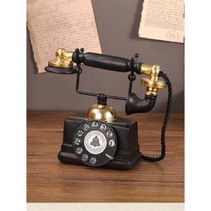 빈티지전화기 귀여운 옛날전화기 엔틱 추억 전화 사무실 유선